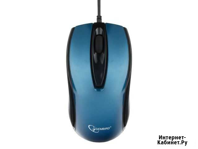 Мышь Gembird MOP-405-B синий USB Старый Оскол - изображение 1