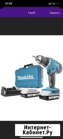 Шуруповерт makita 18v новый Норильск - изображение 1
