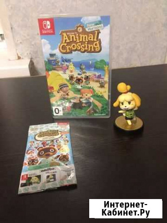 Nintendo switch Animal crossing + amiibo Ульяновск - изображение 1