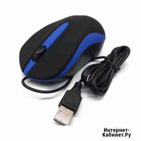 Мышь проводная SmartBuy 329 ONE USB Blue-Black Ишимбай