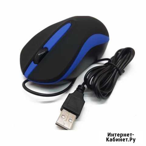 Мышь проводная SmartBuy 329 ONE USB Blue-Black Ишимбай - изображение 1
