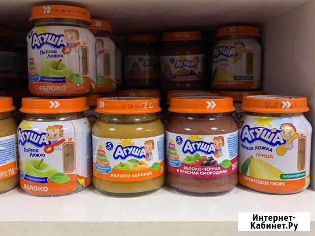 Детское питание агуша фруктовое Грозный - изображение 1