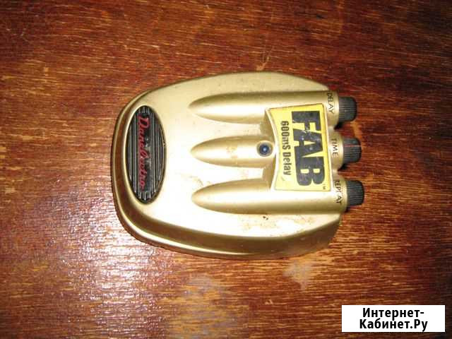 Педаль эффекта Danelectro Fab D8 600ms Delay Уфа - изображение 1