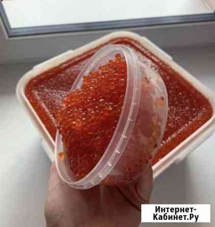 Красная икра горбуши и кеты Златоуст