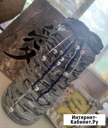 Продам вазу для цветов, ручная работа Калуга - изображение 1