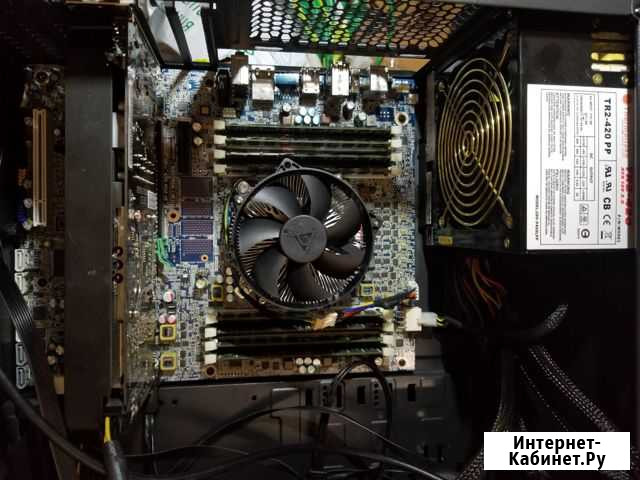 Системник e5-2667/16гб озу/rx 470 4гб Чебоксары - изображение 1