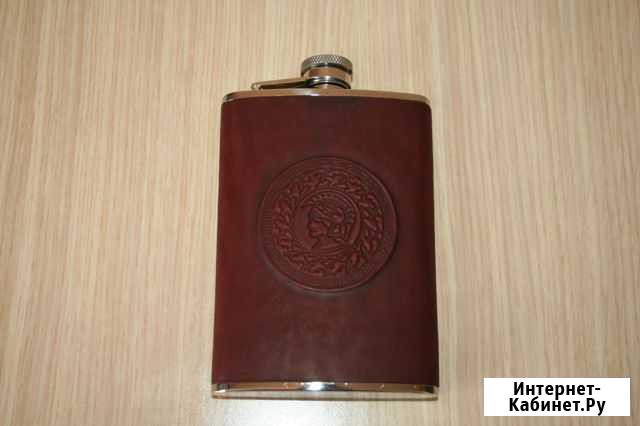 Фляжка из нержавеющей стали Новосибирск - изображение 1