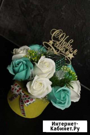 Новогодний Букет пенных роз Йошкар-Ола - изображение 1