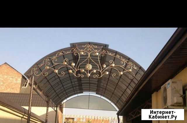 Навесы из поликарбоната Владикавказ - изображение 1