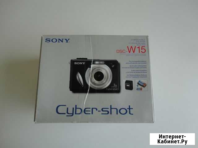 Фотоаппарат Sony Cyber-shot DSC-W15 Магадан - изображение 1