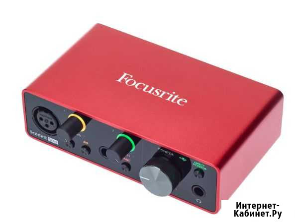 Focusrite Scarlett Solo 3rd gen новая Самара - изображение 1