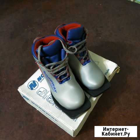 Лыжные ботинки 33 размер Nordway Воронеж - изображение 1