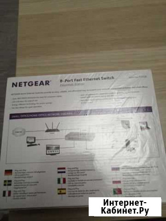 Коммутатор NetGear FS308-100PES Клин - изображение 1