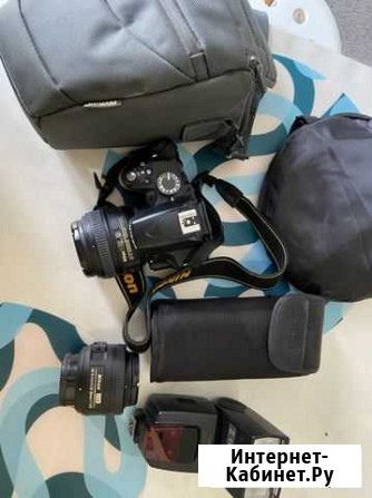 Зеркальный фотоаппарат nikon 3200 Саратов - изображение 1