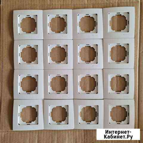 Рамка nilson одноместная белая Touran naturel Саратов