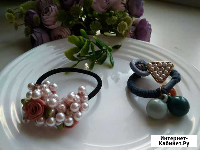 Резинка для волос,заколка,женская бижутерия,новые Пенза - изображение 1