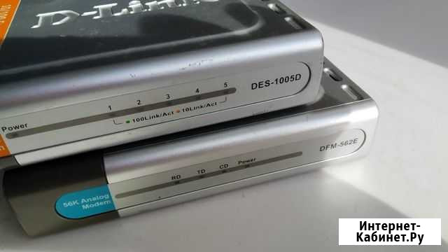 Модем d-link DFM-562E и коммуникатор D link DES-10 Ялта - изображение 1