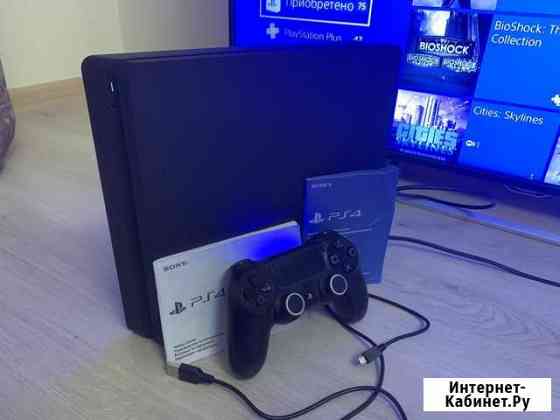 Sony PS4 slim 7108A + куча игр Мурино