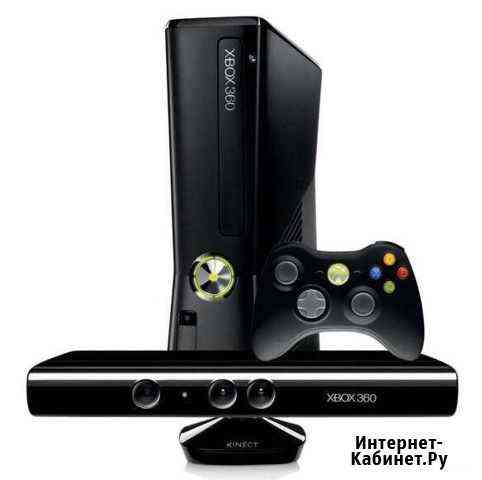 Xbox 360 slim Kinect 1000gb Freeboot Благовещенск