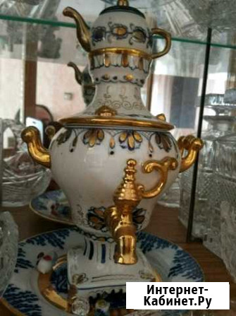 Самовар Фарфор Гжель Тула - изображение 1