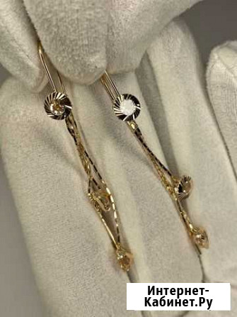 Золотые серьги Калининград - изображение 1