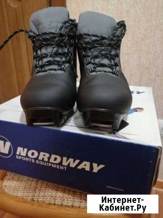 Лыжные ботинки nordway Курск - изображение 1