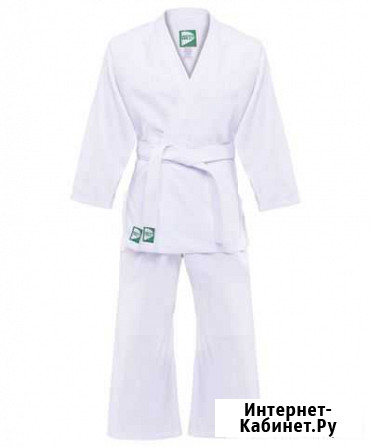 Кимоно дзюдо Green Hill MA-302 белый Севастополь - изображение 1