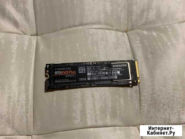 250 гб SSD M.2 накопитель Samsung 970 EVO Plus Сочи - изображение 1