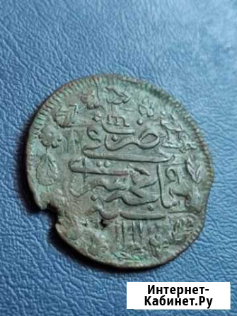Копейка (2 акче) 1191 г.х 5 год Шахин Гирей Симферополь - изображение 1