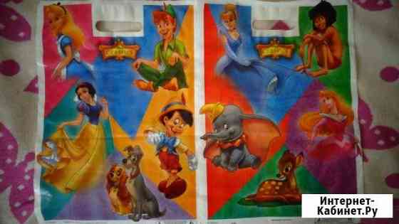 Пакеты из 2000-ых с известными мультфильмами Чебоксары