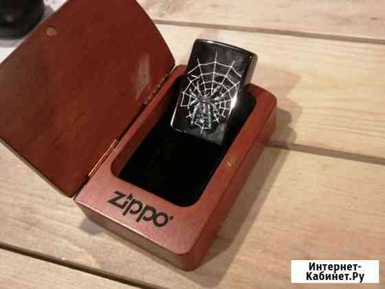 Zippo паук с черепом Сортавала