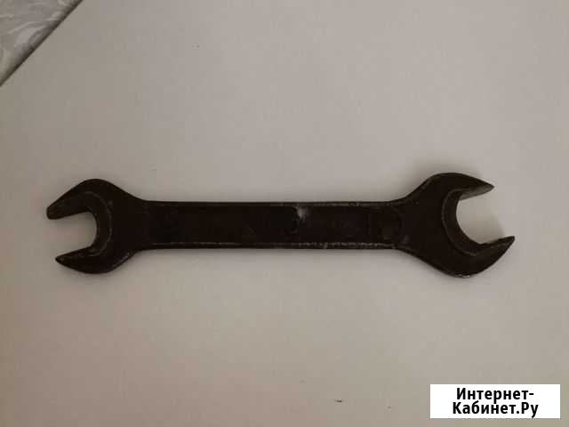 Гаечный рожковый ключ СССР на 19-22 Оренбург - изображение 1