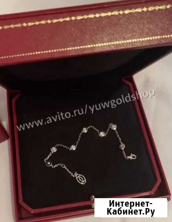 Золотой браслет Cartier 585 пр. с брил. 0.75 ct Талинка - изображение 1
