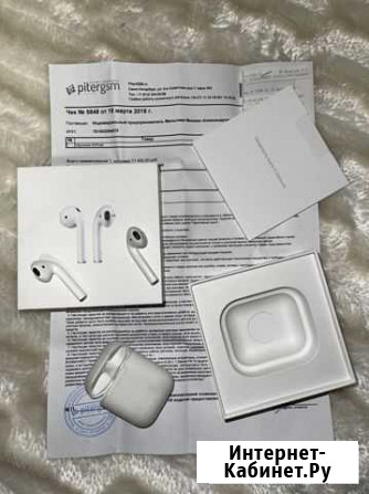 Наушники apple AirPods оригинал Изобильный - изображение 1