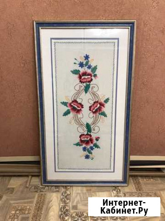 Ручная вышивка антиквариат Оренбург - изображение 1