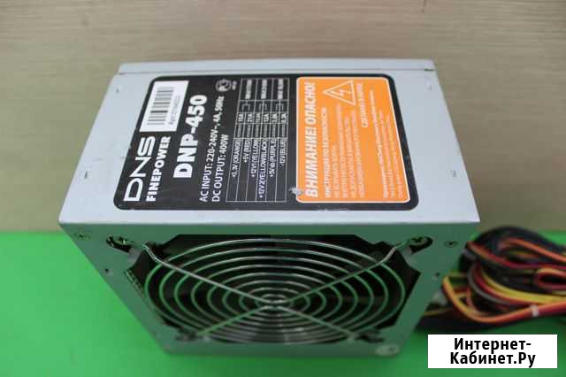Блок питания DNS FinePower DNP-450 400W Омск - изображение 1