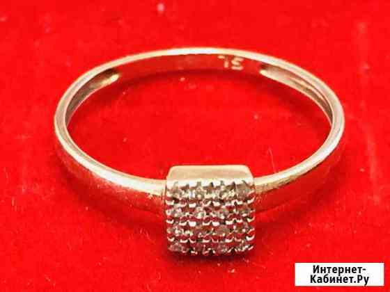 Золотое кольцо 0,74/585 (бриллианты) Казань