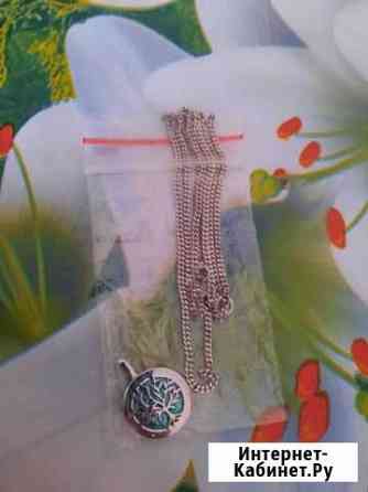 Цепочка серебро.Ключ серебро с бриллантом новый эк Тюмень