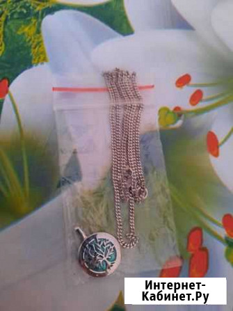 Цепочка серебро.Ключ серебро с бриллантом новый эк Тюмень - изображение 1