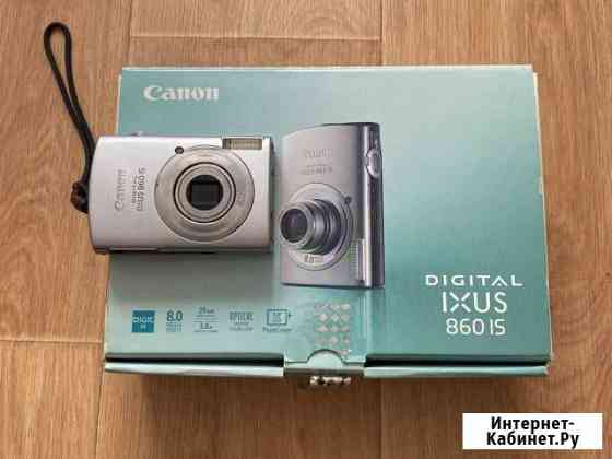 Компактный цифровой фотоаппарат Canon ixus 860lS Чебоксары