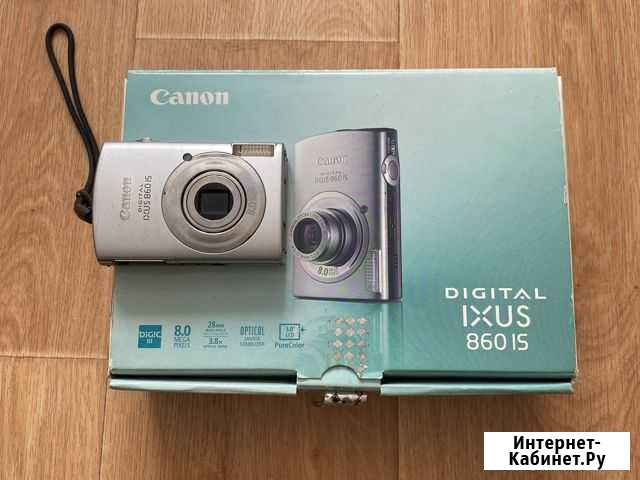Компактный цифровой фотоаппарат Canon ixus 860lS Чебоксары - изображение 1