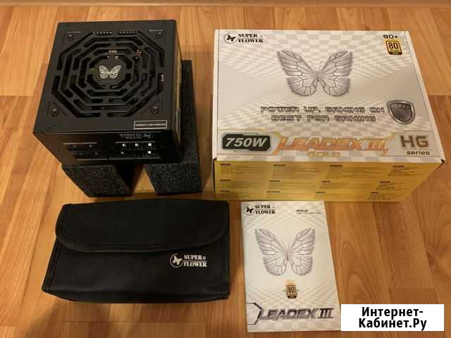 Блок питания Super Flower Leadex II Gold 750w Чебоксары - изображение 1