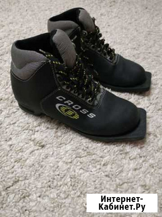 Лыжные ботинки 39 размер Рязань - изображение 1