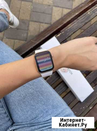 Смарт-часы watch series 6 белые на 44 мм Вольск - изображение 1