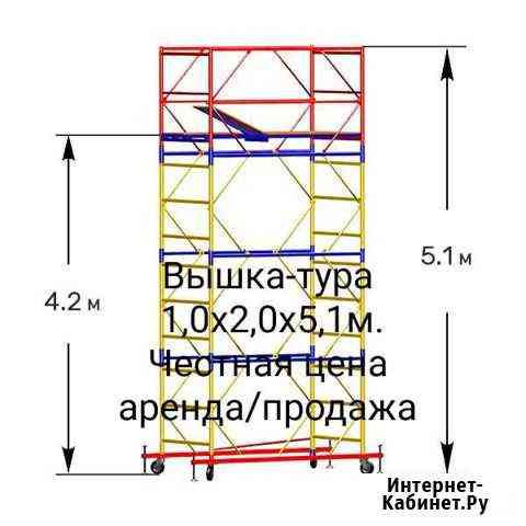Вышка тура 1,0х2,0 аренда/продажа Подольск