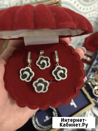 Серебряный комплект новый Ставрополь - изображение 1