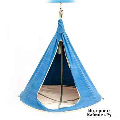 Гамак кокон подвесной Джинс 110 см D Москва