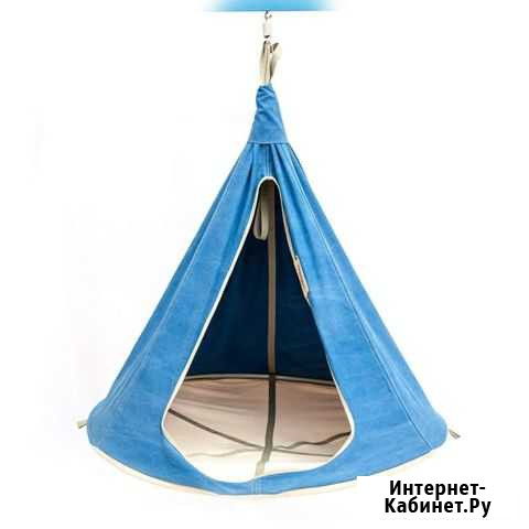 Гамак кокон подвесной Джинс 110 см D Москва - изображение 1