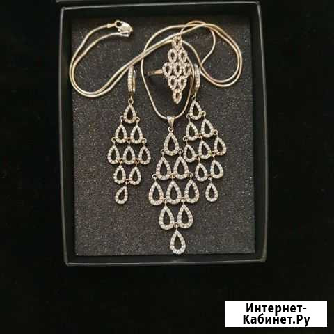 Серебряный комплект Красногорск - изображение 1