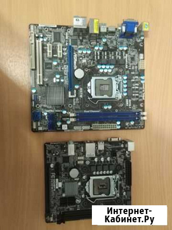Материнки на 1155 (ASRock H67M и Gigabyte-H61M-S) Тольятти - изображение 1